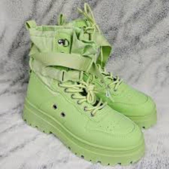 AZALEA WANG PEACHY MONOCHROMATIC SNEAKERS - Picture 6 of 6